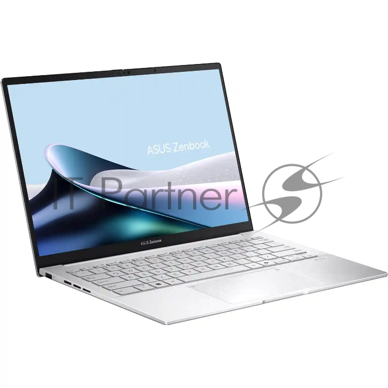 Ноутбук ASUS Zenbook 14 OLED UX3405CA-QL573 Intel Core Ultra 5 225H 4300MHz/14/1920x1200/16GB/1024 SSD/Intel Arc Graphics/Wi-Fi/Bluetooth/Windo 11 Pro (90NB14W4-M00UF0_Win11P) Silver