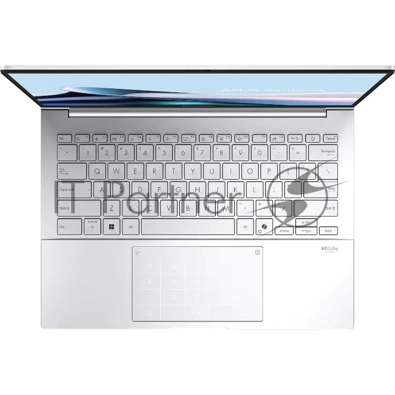 Ноутбук ASUS Zenbook 14 OLED UX3405CA-QL573 Intel Core Ultra 5 225H 4300MHz/14/1920x1200/16GB/1024 SSD/Intel Arc Graphics/Wi-Fi/Bluetooth/Windo 11 Pro (90NB14W4-M00UF0_Win11P) Silver