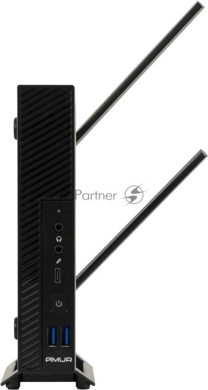 ПК Мини Amur Финвал H6I12 i5 12400 (2.5) 8Gb SSD256Gb UHDG 730 FreeDOS GbitEth WiFi BT черный (RUS) (2117524)