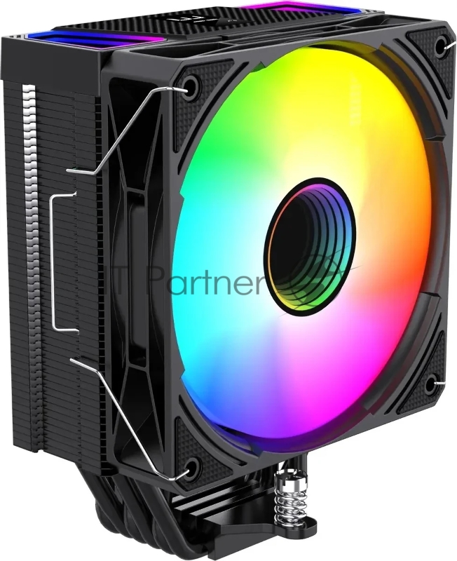 Кулер для процессора Bloody BD-AC220-ARGB1 ARGB Soc-AM5/AM4/1200/1700/1851 черный 4-pin 14-26dB Al+Cu LCD 220W 596gr Ret (BD-AC220-ARGB1-BK)