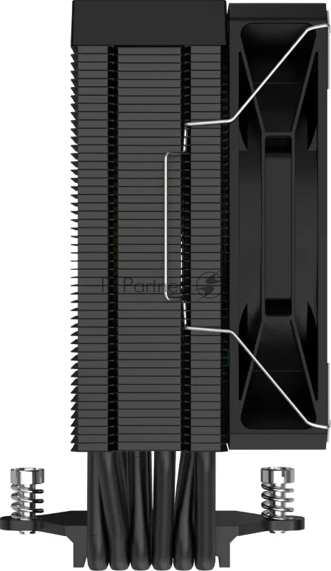 Кулер для процессора Bloody BD-AC220-ARGB1 ARGB Soc-AM5/AM4/1200/1700/1851 черный 4-pin 14-26dB Al+Cu LCD 220W 596gr Ret (BD-AC220-ARGB1-BK)