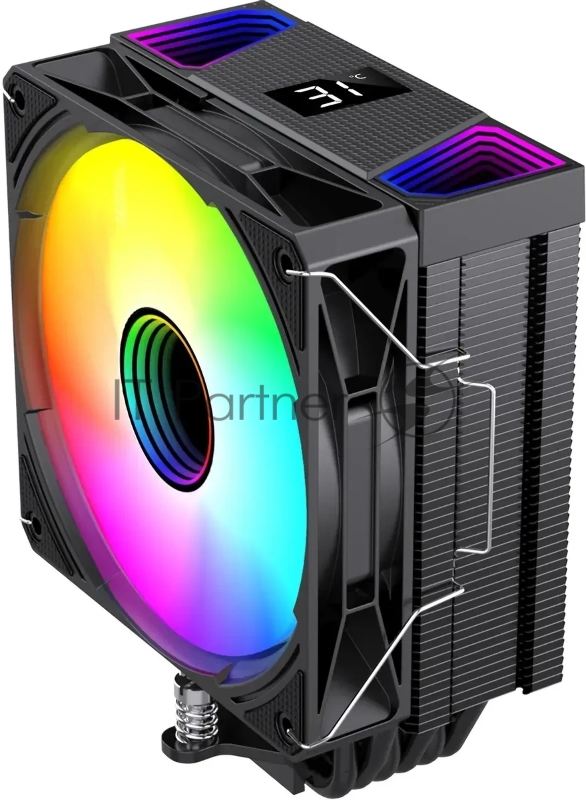 Кулер для процессора Bloody BD-AC220-ARGB1 ARGB Soc-AM5/AM4/1200/1700/1851 черный 4-pin 14-26dB Al+Cu LCD 220W 596gr Ret (BD-AC220-ARGB1-BK)