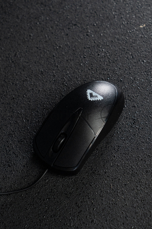 Мышь проводная БЕШТАУ М100РУ черный, 1600 dpi, USB, кнопки - 3