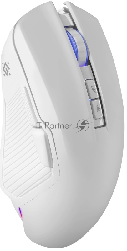 Мышь беспроводная/проводная DEFENDER (52208) Whisper GM-209 белый