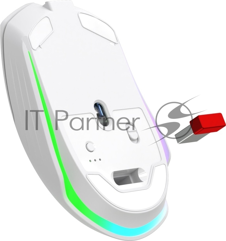 Мышь беспроводная/проводная DEFENDER (52208) Whisper GM-209 белый