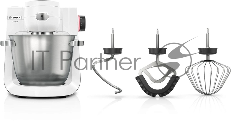 Кухонная машина Bosch MUMS6EW00 планетар.вращ. 1600Вт белый