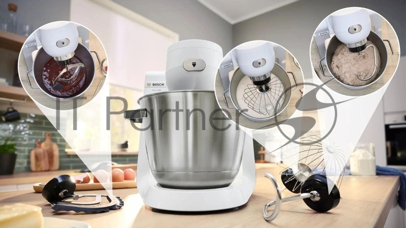 Кухонная машина Bosch MUMS6EW00 планетар.вращ. 1600Вт белый