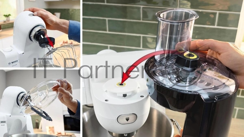 Кухонная машина Bosch MUMS6EW00 планетар.вращ. 1600Вт белый