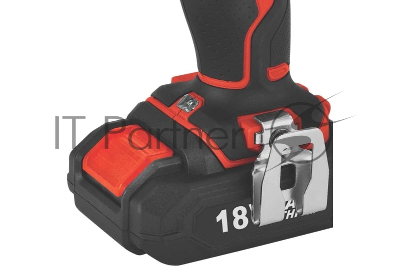 Шуруповерт ударный аккумуляторный KLECO KE18DM-20DB (18В, Li-ion-2шт, 2 Ач, 30Нм, З/У, биты 32шт, сверла 9шт дерево/металл, кейс)