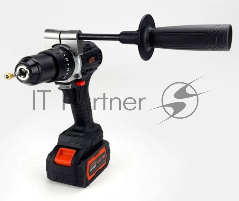 Аккумуляторная дрель ударная бесщеточная ACDC BLLIDCD-21B ONE PLUS (Li-ion-2шт, 4.0Ач, 90Нм, З/У, магнитная бита, в кейсе)