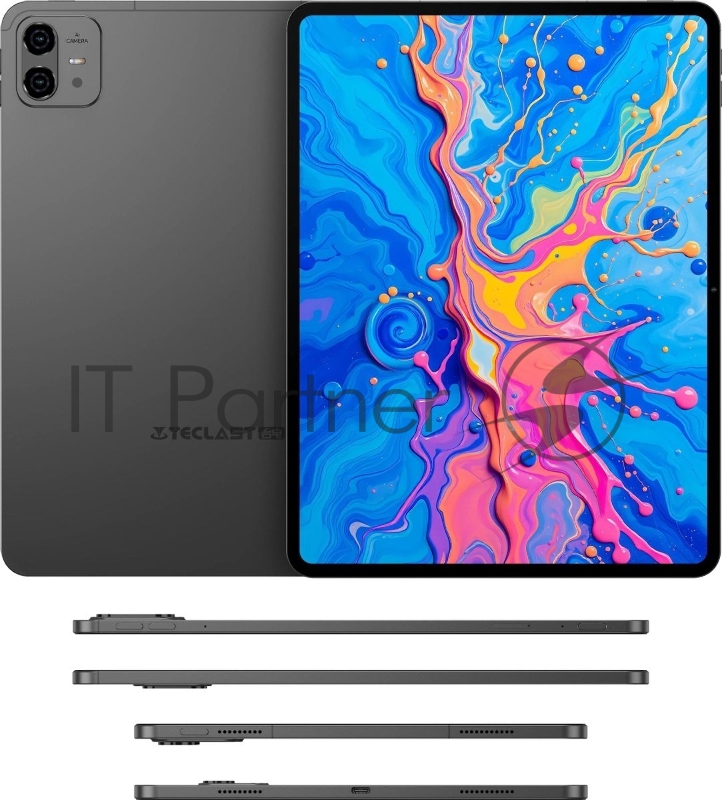 Планшет Teclast ArtPad Pro Premium Set MT8781 (2.0) 8C RAM8Gb ROM256Gb 12.7 IPS 2176x1600 4G Android 15 черный 13Mpix 8Mpix BT WiFi microSD 256Gb 10000mAh 10hr