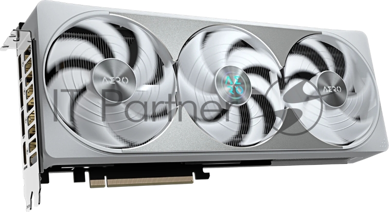 Видеокарта Gigabyte PCI-E 5.0 GV-N5080AERO OC-16GD 1.0 NVIDIA GeForce RTX 5080 16Gb 256bit GDDR7 2730/30000 HDMIx1 DPx3 HDCP Ret