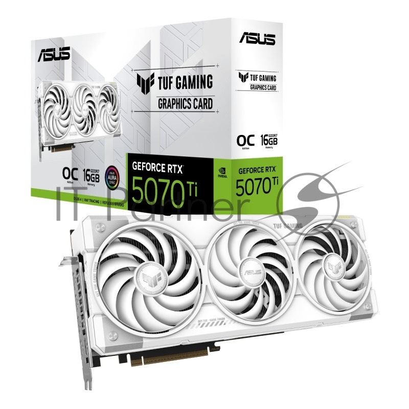 Видеокарта ASUS TUF-RTX5070TI-O16G-WHITEGAMING