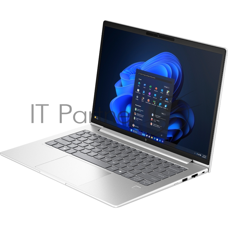 Ноутбук HP EliteBook 640 G11 14(1920x1080)/Intel Core Ultra 5 125U(1.3Ghz)/16384Mb/512SSDGb/ Iris Xe Graphics/Cam/BT/WiFi/56WHr/war 1y/1.39kg/Pike Silver /DOS + EN Kbd