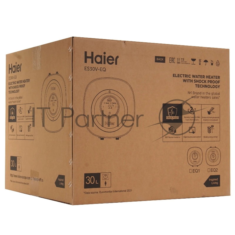 Накопительный водонагреватель Haier ES30V-EQ1