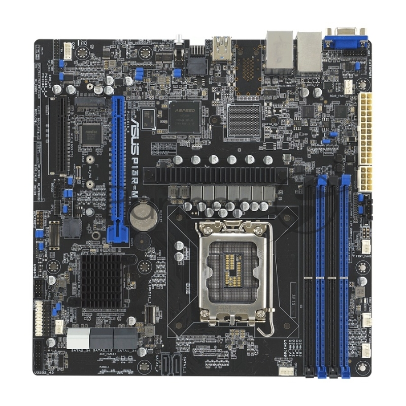 Материнская плата ASUS P13R-M LGA1700 mATX 4xDDR5 PCIEx16 PCIEx8 M.2 VGA 2хGLAN