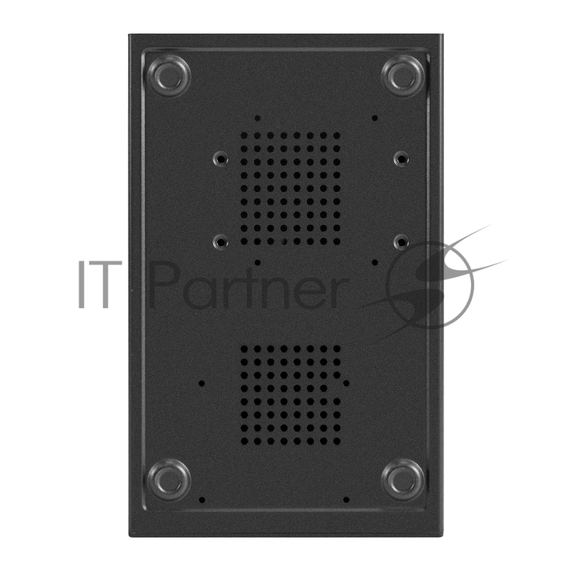 Корпус Minitower ExeGate BAA-303M-AAA450 (mATX, БП AAA450 с вент. 8см, 2*USB, HD Audio, черный)