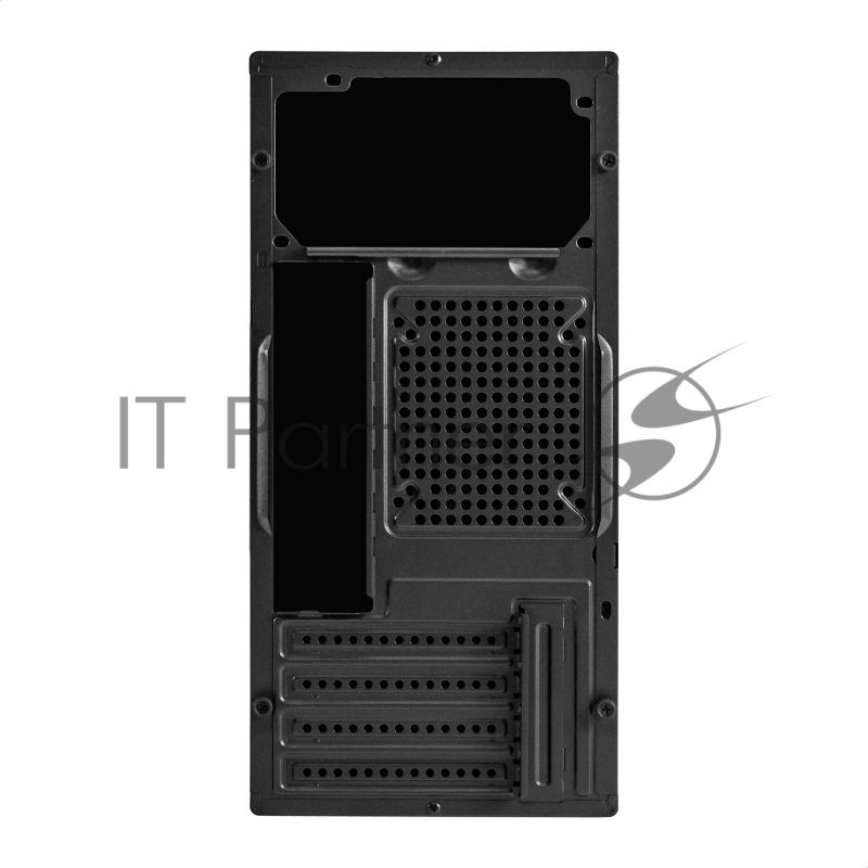 Корпус Minitower ExeGate BAA-303MU-UNS450 (mATX, БП UNS450 с вент. 12см, 2*USB+1*USB3.0, HD Audio, черный)