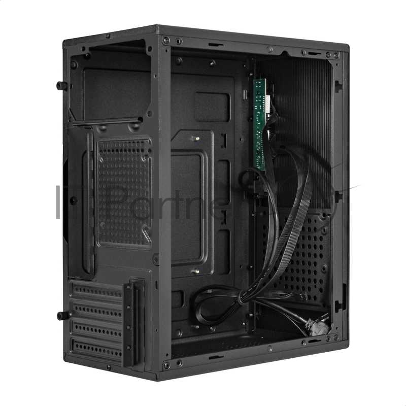 Корпус Minitower ExeGate BAA-303MU-UNS450 (mATX, БП UNS450 с вент. 12см, 2*USB+1*USB3.0, HD Audio, черный)