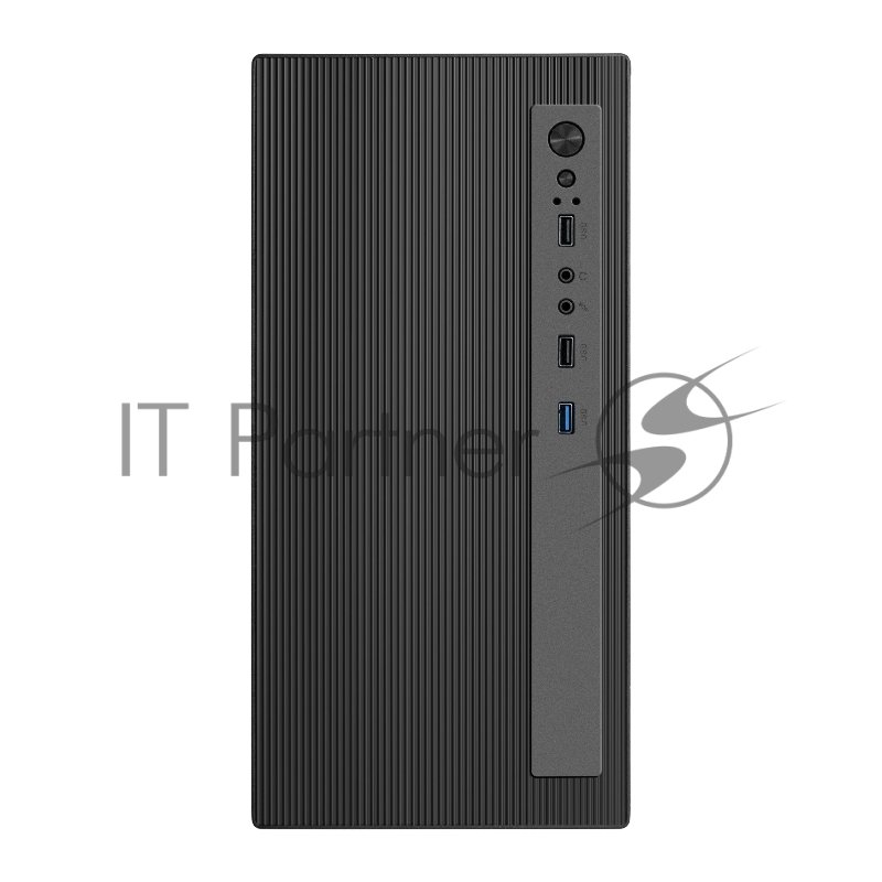 Корпус Minitower ExeGate BAA-303MU-UNS450 (mATX, БП UNS450 с вент. 12см, 2*USB+1*USB3.0, HD Audio, черный)