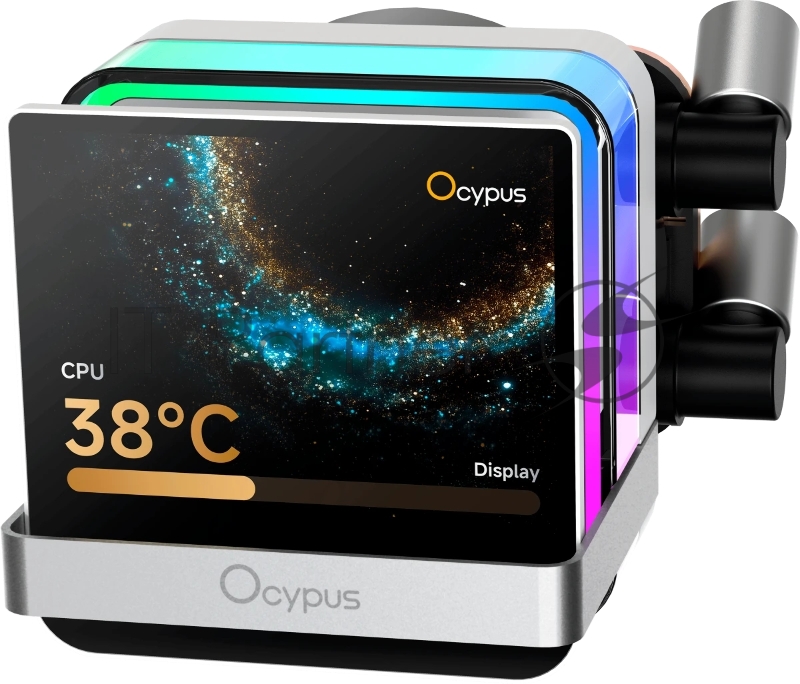 Система охлаждения Ocypus Sigma L24 PRO WH IPS Display/ white/ 290W/ All Intel/ AMD AM* / Screws