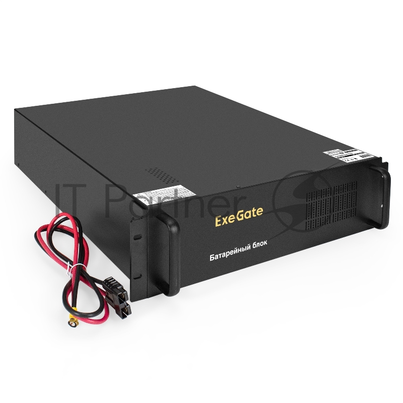 Батарейный блок ExeGate PowerExpert BX-3U.240V.20S9Ah для ULS-575-6kVA/ULS-575-10kVA (батареи 12V 9Ah - 20шт, Rackmount 3U, металлический корпус, Black)