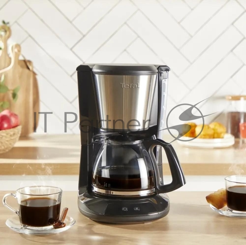 Кофеварка капельная Tefal CM5S1DE0 1000Вт черный