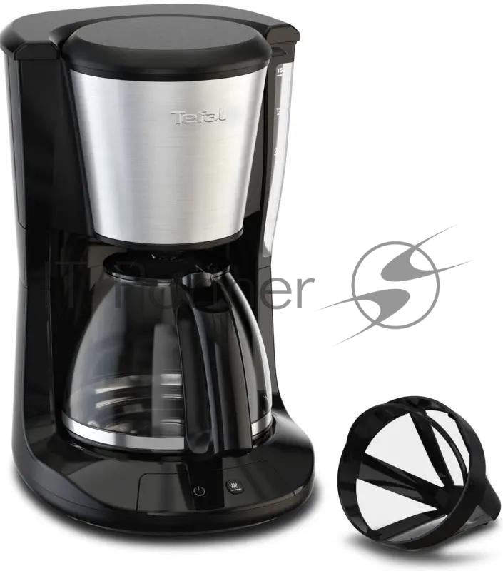 Кофеварка капельная Tefal CM5S1DE0 1000Вт черный