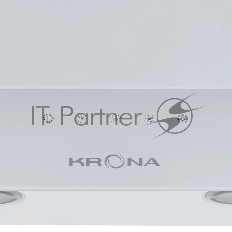 Наклонная вытяжка Krona HELGA 600 white S