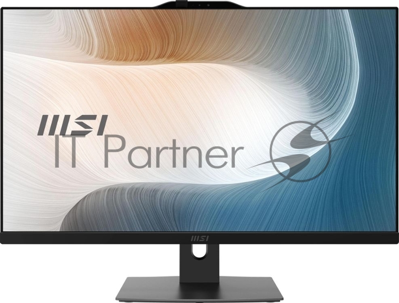 Моноблок MSI Modern AM272P 1M-680RU 27 Full HD Core 5 120U (1.4) 16Gb SSD512Gb Graphics Windows 11 Pro GbitEth WiFi BT 120W клавиатура мышь Cam черный 1920x1080