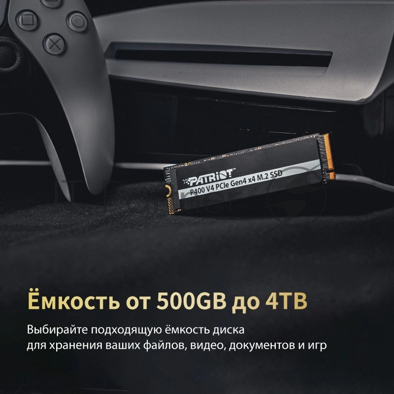 Накопитель SSD Patriot PCIe 4.0 x4 4TB P400VP4TBM28H P400 V4 M.2 2280