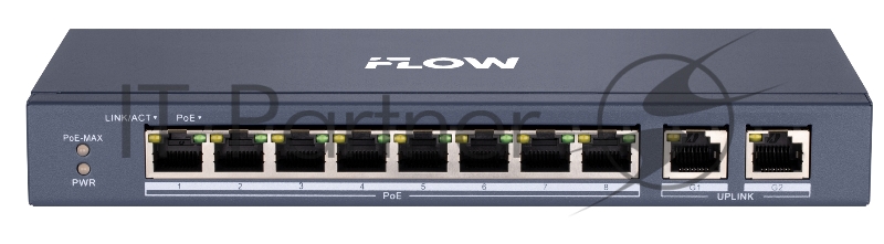 Коммутатор IFLOW 8PORT 10/100M POE F-SW-EU410POE-V/L