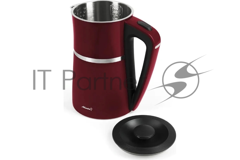 Чайник электрический ATLANTA ATH-2448 бордовый