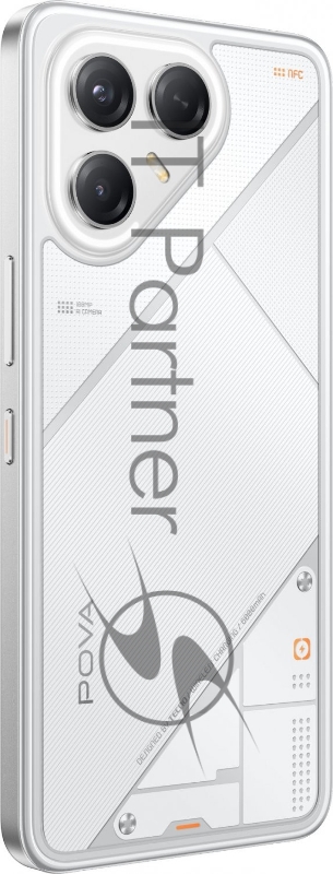 Смартфон Tecno Pova 7 Ultra 5G LJ9, 12/256Gb, белый
