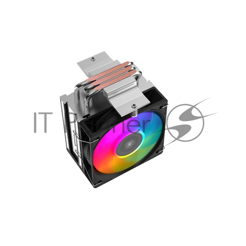 Кулер для процессора/ CPU Cooler SAMA X30L (180W, 4-pin PWM, 133.5mm, 3x6mm, ARGB, 1x100mm, 50.1CFM, 35.2dBA, 2600RPM, S: 1851/1700/1200/115X, AM5/AM4, silver)