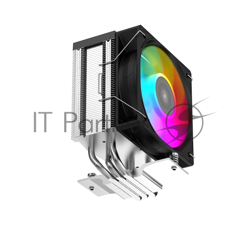 Кулер для процессора/ CPU Cooler SAMA X30L (180W, 4-pin PWM, 133.5mm, 3x6mm, ARGB, 1x100mm, 50.1CFM, 35.2dBA, 2600RPM, S: 1851/1700/1200/115X, AM5/AM4, silver)