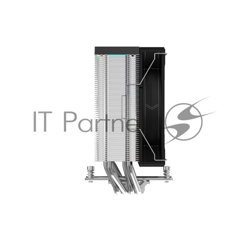 Кулер для процессора/ CPU Cooler SAMA A40L (240W, 4-pin PWM, 152mm, 4x6mm, ARGB, 1x120mm, 78CFM, 29dBA, 2200RPM, S: 1851/1700/1200/115X, AM5/AM4, silver)