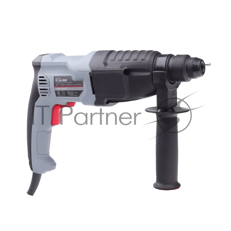 Перфоратор ПОБЕДА П-24/800, SDS+, 800Вт, 1200об/мин, 5300уд/мин, макс. диаметр бурения 24мм, дополнительная рукоятка, глубиномер, кейс