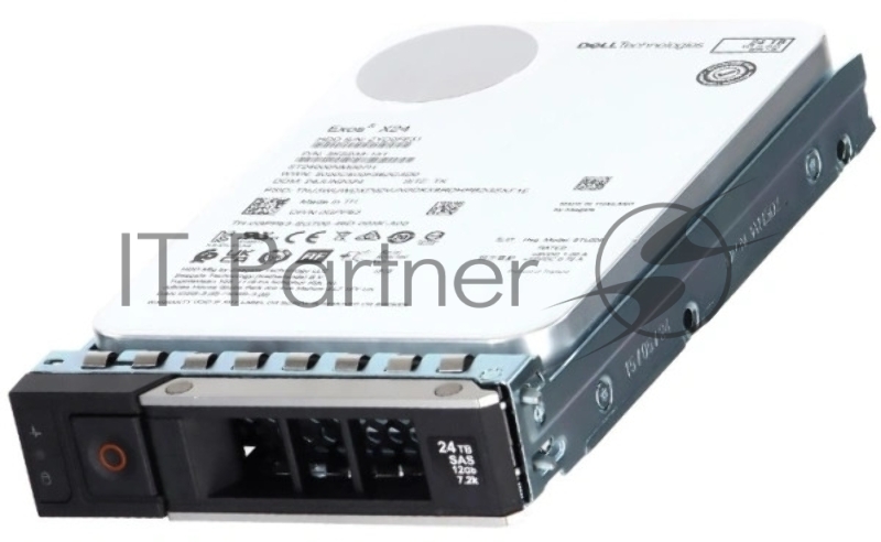 Жесткий диск DELL 24TB HDD SAS 12Gbps 7.2K 512e 3.5in Hot-Plug, AG Drive for ME5