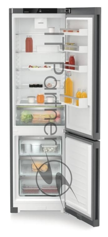 Холодильники LIEBHERR CNdgc 5703-20 001 Pure, EasyFresh, МК NoFrost, 3 контейнера МК, в. 201,5 см, ш. 60 см, улучшенный класс ЭЭ, внутренние ручки, цвет Dark Grey