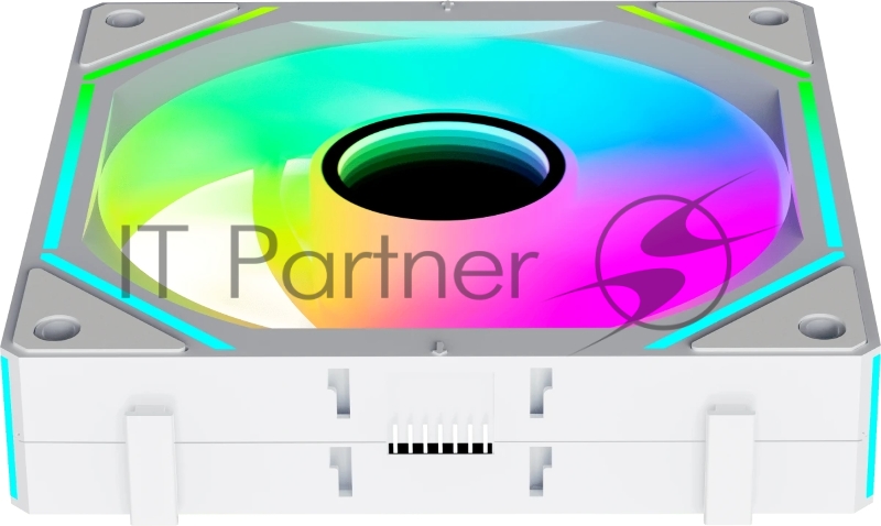 Вентилятор для корпуса Fan Ocypus Gamma F12 UNI WH ARGB REVERSE BLADE 3 IN 1 PWM белый