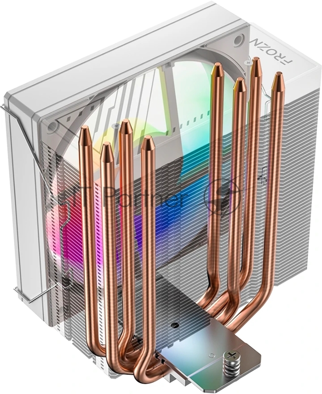 Кулер для процессора ID-Cooling FROZN A410 SE ARGB WHITE 180W/ Intel 1700, 12*, 115*, AMD AM5, AM4/ Screws