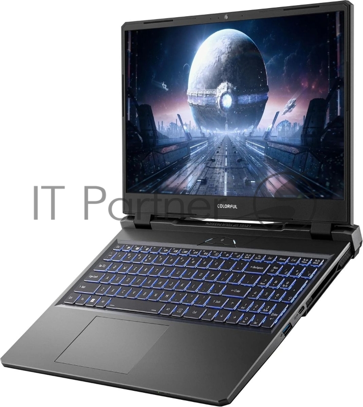 Ноутбук Colorful EVOL P15 24 Intel Core i5 13500H 2600MHz/15.6/1920x1080/32GB/51 SSD/NVIDIA GeForce RTX 4060 8GB/Wi-Fi/Bluetooth/Windows 11 Pro (A10205400054_32Win11P) Grey