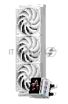 Система охлаждения Water Cooling System PCCooler DS360 Display WH (310W, 360mm, LED, White, ARGB Pump/ Fans: 3x120mm, 90.56CFM, 39.8dBA, 2500RPM/ Pump height 65mm, 15dBA, 2600RPM, Rad thickness 27mm/ S: 1851, 1700, 1200, 115X, AM5, AM4)