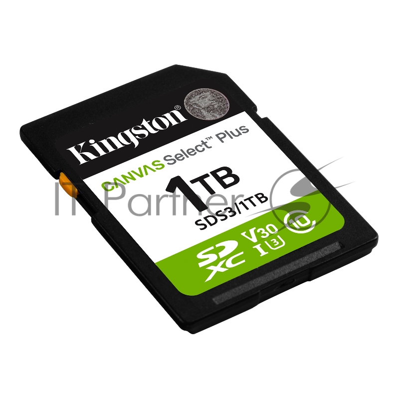 Флеш карта SDXC 1TB Kingston SDS3/1TB Canvas Select Plus w/o adapter