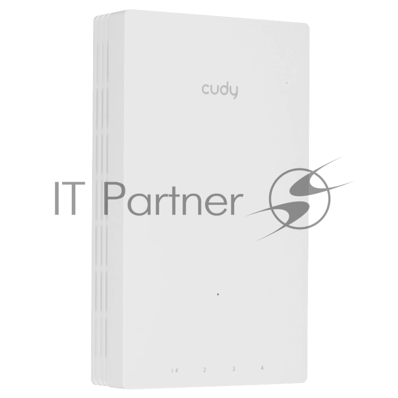 Точка доступа Wi-Fi CUDY AC1200 Gigabit Wall-Plate Access Point AC1200 Dual Band Gigabit Wall Plate Access Point, MT7621DAN+MT7613B+MT7603E, 867Mbps at 5GHz + 300Mbps at 2.4GHz, 1 x Gigabit PoE-IN Port, 802.3af / at, 4 x Gigabit RJ45 ports, LAN1