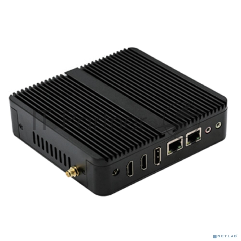 Платформа ПК Nettop Hiper NUGCJ6412 (NUG C) HIPER NUG, Intel Celeron J6412, 1*DDR4 SODIMM, Intel UHD 600 (VGA + HDMI), 2*USB2.0, 2*USB3.0, 2*COM, 2*LAN, 1*2.5HDD, WiFi, VESA (безвентиляторный)
