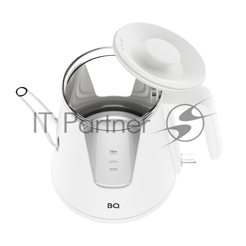 Чайник BQ KT0046DW White, 2200 Вт, 1л