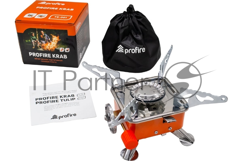 Туристическая газовая плита PROFIRE CRAB TS-001
