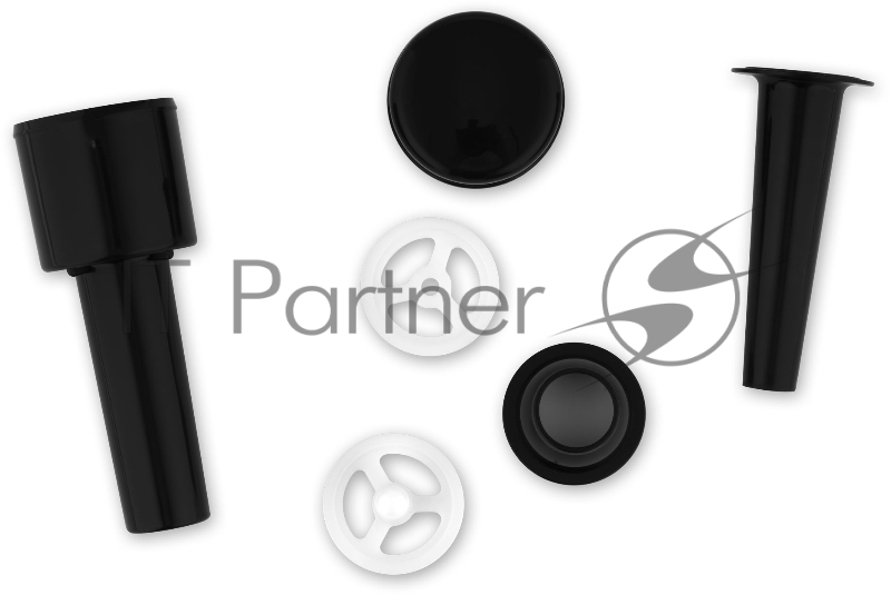 Мясорубка Rondell RDE-1457 2200Вт коричневый/черный